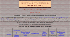 Desktop Screenshot of chimayoarts.com